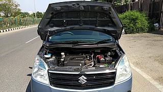 Used 2010 Maruti Suzuki Wagon R 1.0 [2010-2019] LXi CNG (outside fitted) Petrol Manual engine ENGINE & BONNET OPEN FRONT VIEW
