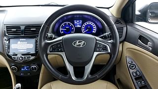 Used 2017 Hyundai Fluidic Verna 4S [2015-2017] 1.6 CRDi SX (O) AT Diesel Automatic interior STEERING VIEW