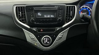 Used 2017 Maruti Suzuki Baleno [2015-2019] Zeta AT Petrol Petrol Automatic interior MUSIC SYSTEM & AC CONTROL VIEW