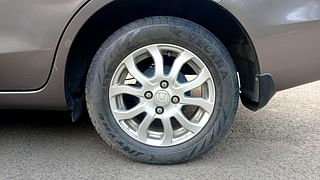 Used 2016 Honda Amaze [2013-2018] 1.2 VX AT i-VTEC Petrol Automatic tyres LEFT REAR TYRE RIM VIEW