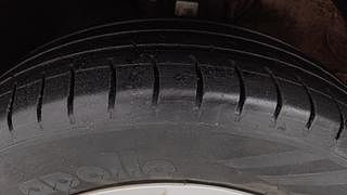 Used 2017 Volkswagen Polo [2014-2020] Trendline 1.5 (D) Diesel Manual tyres LEFT FRONT TYRE TREAD VIEW
