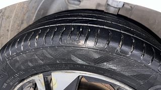 Used 2021 Hyundai New i20 Asta (O) 1.5 MT Diesel Manual tyres LEFT FRONT TYRE TREAD VIEW