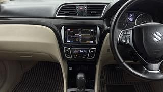 Used 2017 maruti-suzuki Ciaz Alpha Petrol AT Petrol Automatic interior MUSIC SYSTEM & AC CONTROL VIEW