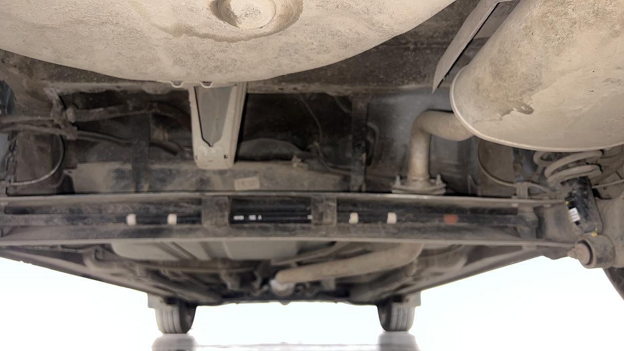Used 2018 Toyota Corolla Altis [2017-2020] G CVT Petrol Petrol Automatic extra REAR UNDERBODY VIEW (TAKEN FROM REAR)