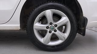 Used 2013 Skoda Rapid [2011-2016] Elegance Plus Diesel MT Diesel Manual tyres LEFT REAR TYRE RIM VIEW