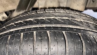 Used 2018 Mahindra KUV100 NXT K6+ 6 STR Petrol Manual tyres LEFT REAR TYRE TREAD VIEW