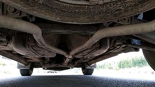Used 2015 Mahindra XUV500 [2015-2018] W6 Diesel Manual extra REAR UNDERBODY VIEW (TAKEN FROM REAR)