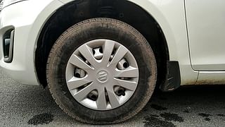 Used 2017 Maruti Suzuki Swift [2011-2017] LXi Petrol Manual tyres LEFT FRONT TYRE RIM VIEW