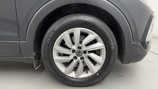 Used 2021 Volkswagen Taigun GT 1.5 TSI MT Petrol Manual tyres RIGHT FRONT TYRE RIM VIEW
