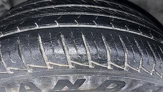 Used 2014 Nissan Terrano [2013-2017] XL Petrol Petrol Manual tyres LEFT FRONT TYRE TREAD VIEW