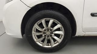 Used 2012 Nissan Sunny [2011-2014] XE Petrol Manual tyres LEFT FRONT TYRE RIM VIEW