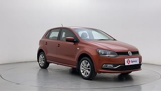 Used 2015 Volkswagen Polo [2015-2019] Highline1.2L (P) Petrol Manual exterior RIGHT FRONT CORNER VIEW