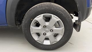 Used 2018 Renault Kwid [2017-2019] CLIMBER 1.0 AMT Petrol Automatic tyres LEFT REAR TYRE RIM VIEW