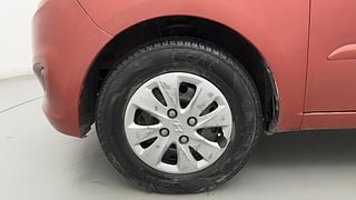 Used 2011 Hyundai i10 [2010-2016] Sportz 1.2 Petrol Petrol Manual tyres LEFT FRONT TYRE RIM VIEW