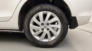 Used 2016 Maruti Suzuki Swift Dzire ZDI AMT Diesel Automatic tyres LEFT REAR TYRE RIM VIEW