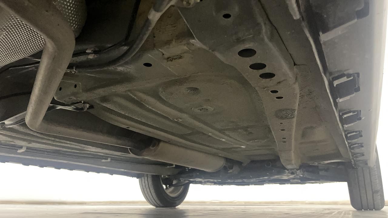 Used 2022 Maruti Suzuki Ignis Zeta AMT Petrol Petrol Automatic extra REAR RIGHT UNDERBODY VIEW