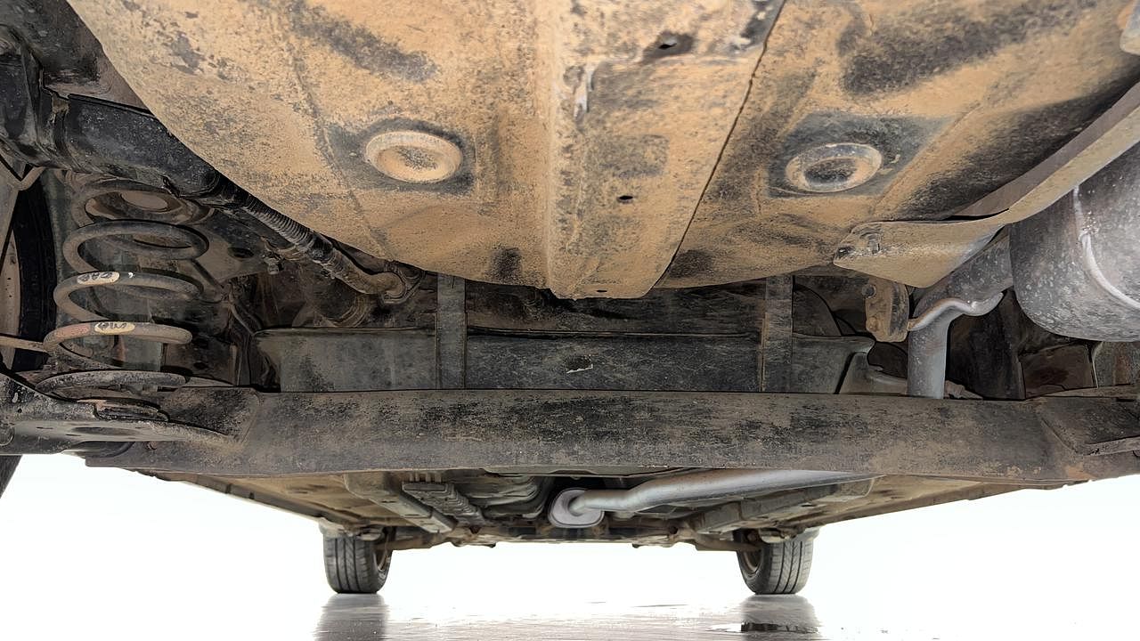 Used 2019 Hyundai Xcent [2017-2019] S Petrol Petrol Manual extra REAR UNDERBODY VIEW (TAKEN FROM REAR)