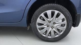 Used 2016 Maruti Suzuki Baleno [2015-2019] Alpha Petrol Petrol Manual tyres LEFT REAR TYRE RIM VIEW