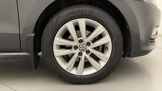 Used 2016 Volkswagen Polo [2015-2019] GT TSI Petrol Automatic tyres RIGHT FRONT TYRE RIM VIEW