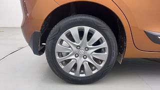 Used 2016 Maruti Suzuki Baleno [2015-2019] Alpha Petrol Petrol Manual tyres RIGHT REAR TYRE RIM VIEW
