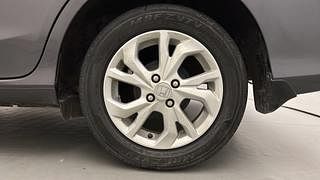 Used 2021 honda Amaze 1.2 VX CVT i-VTEC Petrol Automatic tyres LEFT REAR TYRE RIM VIEW