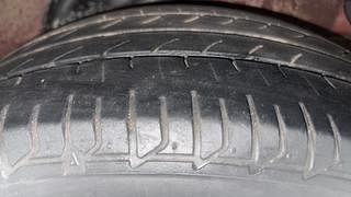 Used 2016 Hyundai Fluidic Verna 4S [2015-2017] 1.6 VTVT SX Opt Petrol Manual tyres LEFT REAR TYRE TREAD VIEW