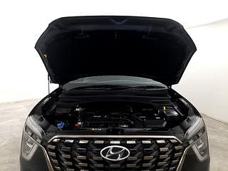 Used 2022 Hyundai Alcazar Signature (O) 7 STR 2.0 Petrol AT Petrol Automatic engine ENGINE & BONNET OPEN FRONT VIEW
