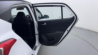 Used 2018 Hyundai Grand i10 [2017-2020] Sportz 1.2 Kappa VTVT Dual Tone Petrol Manual interior RIGHT REAR DOOR OPEN VIEW