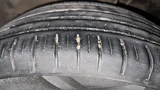 Used 2016 Maruti Suzuki Baleno [2015-2019] Alpha Petrol Petrol Manual tyres LEFT FRONT TYRE TREAD VIEW
