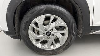Used 2021 Hyundai Creta SX Executive Petrol Petrol Manual tyres LEFT FRONT TYRE RIM VIEW