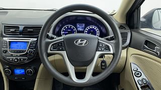 Used 2011 Hyundai Verna [2011-2015] Fluidic 1.6 VTVT SX Petrol Manual interior STEERING VIEW