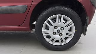 Used 2011 Hyundai Santro Xing [2007-2014] GLS Petrol Manual tyres LEFT REAR TYRE RIM VIEW