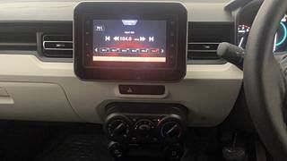 Used 2022 Maruti Suzuki Ignis Zeta AMT Petrol Petrol Automatic interior MUSIC SYSTEM & AC CONTROL VIEW
