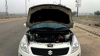 Used 2015 Maruti Suzuki Swift [2011-2017] VXi Petrol Manual engine ENGINE & BONNET OPEN FRONT VIEW