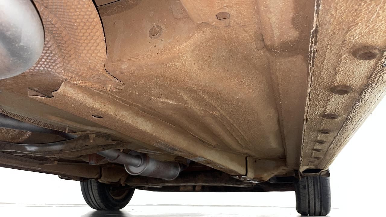 Used 2016 Ford Figo [2015-2019] Trend 1.2 Ti-VCT Petrol Manual extra REAR RIGHT UNDERBODY VIEW