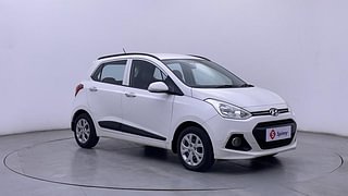 Used 2014 Hyundai Grand i10 [2013-2017] Sportz 1.1 CRDi Diesel Manual exterior RIGHT FRONT CORNER VIEW