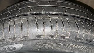 Used 2021 Maruti Suzuki Ignis Alpha MT Petrol Petrol Manual tyres LEFT FRONT TYRE TREAD VIEW