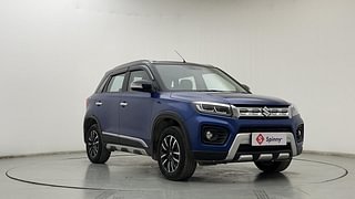 Used 2022 Maruti Suzuki Vitara Brezza [2020-2022] ZXI Plus AT Dual Tone Petrol Automatic exterior RIGHT FRONT CORNER VIEW