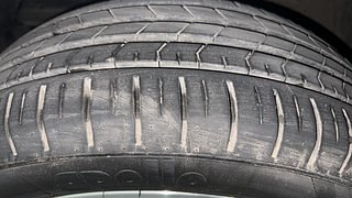 Used 2022 Toyota Glanza V Petrol Manual tyres LEFT FRONT TYRE TREAD VIEW