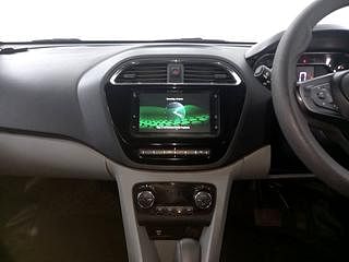 Used 2021 Tata Tiago XZA+ AMT Petrol Automatic interior MUSIC SYSTEM & AC CONTROL VIEW