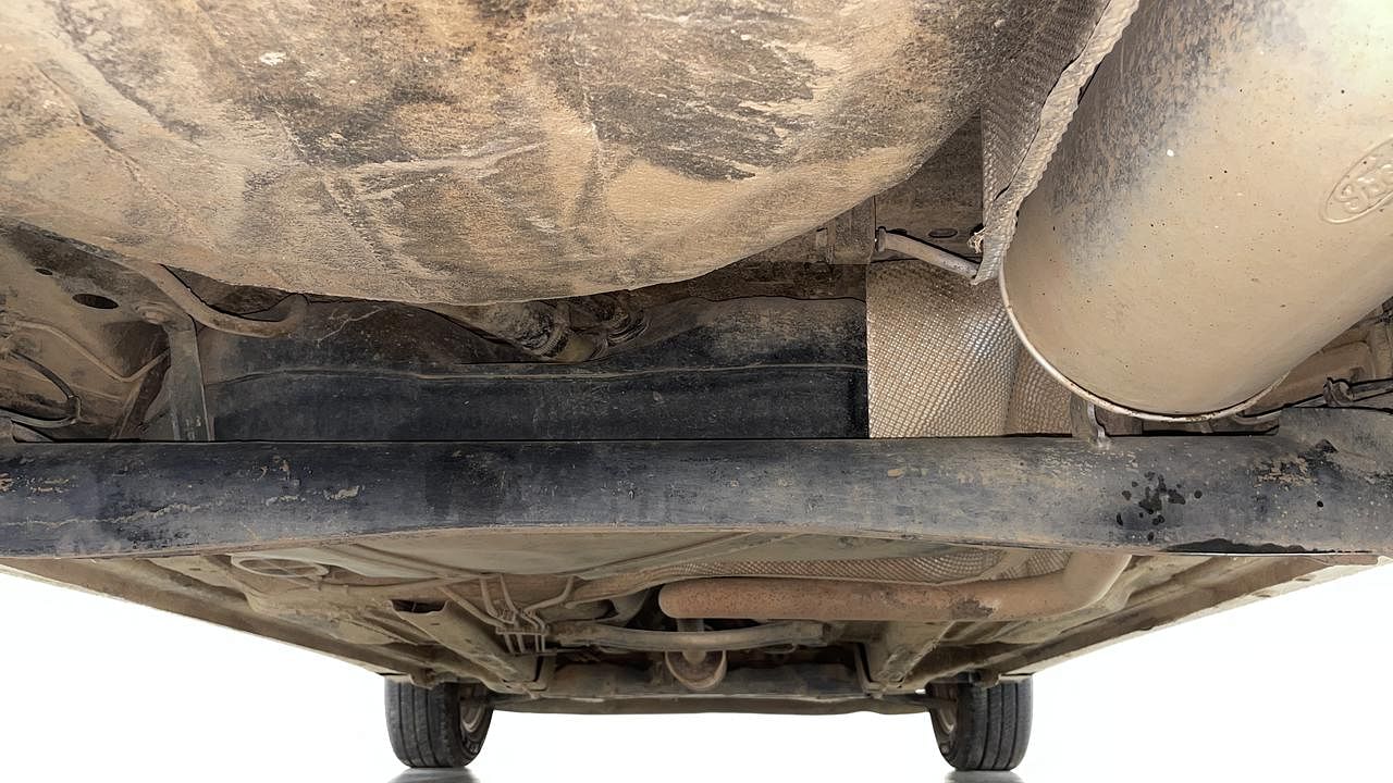 Used 2018 Ford Figo Aspire [2015-2019] Titanium 1.2 Ti-VCT Petrol Manual extra REAR UNDERBODY VIEW (TAKEN FROM REAR)