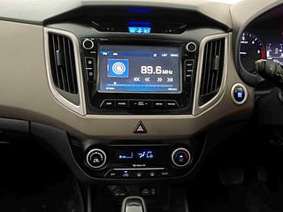 Used 2015 Hyundai Creta [2015-2018] 1.6 SX Plus Auto Diesel Automatic interior MUSIC SYSTEM & AC CONTROL VIEW