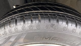 Used 2021 Datsun GO [2019-2022] T (O) Petrol Manual tyres LEFT FRONT TYRE TREAD VIEW