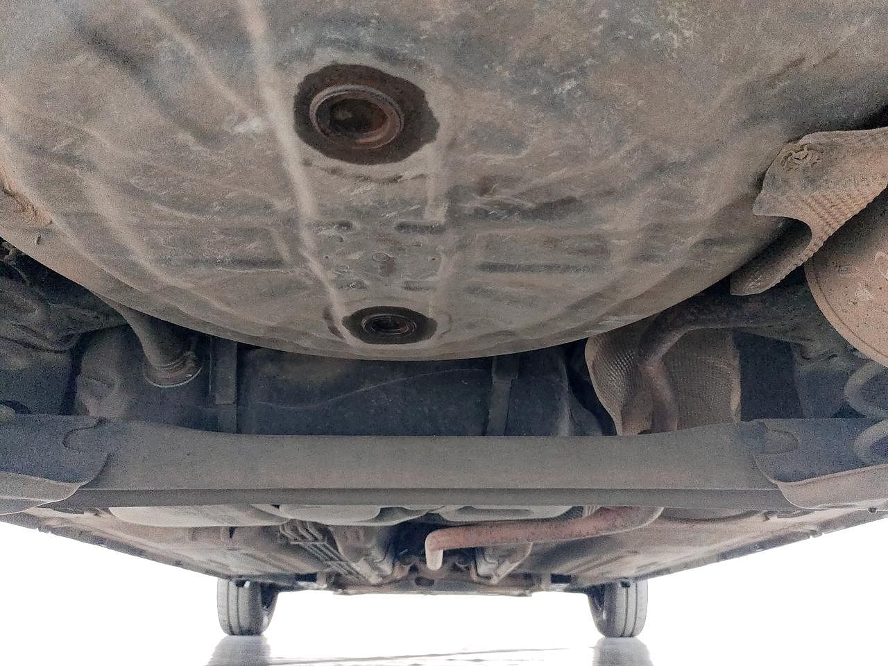 Used 2014 Nissan Micra Active [2012-2020] XL Petrol Manual extra REAR UNDERBODY VIEW (TAKEN FROM REAR)