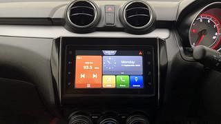 Used 2021 Maruti Suzuki Swift ZXI Plus Dual Tone Petrol Manual top_features Touch screen infotainment system