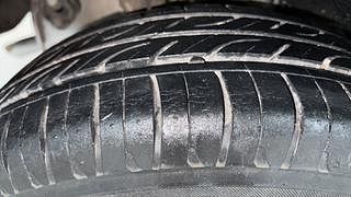 Used 2017 Mahindra KUV100 [2015-2017] K6 6 STR Petrol Manual tyres RIGHT REAR TYRE TREAD VIEW