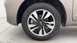 Used 2021 Datsun GO [2019-2022] T (O) Petrol Manual tyres LEFT FRONT TYRE RIM VIEW