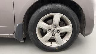 Used 2012 Honda Jazz [2011-2013] Select Petrol Manual tyres RIGHT FRONT TYRE RIM VIEW