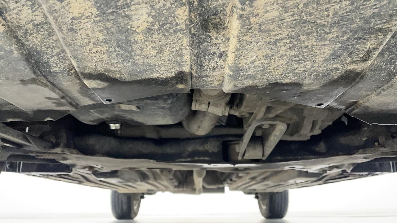 Used 2017 Maruti Suzuki Vitara Brezza [2016-2020] ZDI PLUS Dual Tone Diesel Manual extra FRONT LEFT UNDERBODY VIEW