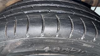 Used 2018 Hyundai Grand i10 [2017-2020] Sportz 1.2 Kappa VTVT Dual Tone Petrol Manual tyres LEFT REAR TYRE TREAD VIEW